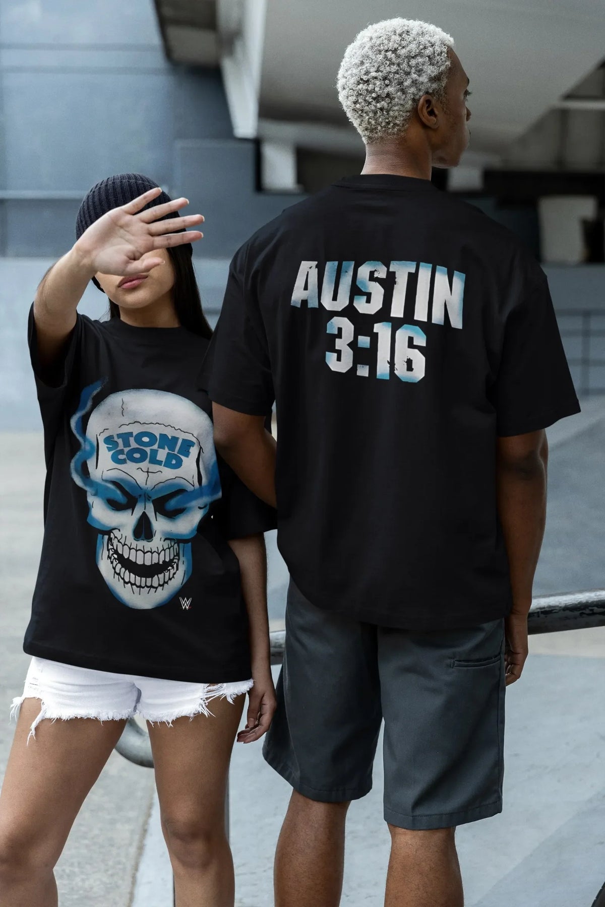 Men's Stone Cold Steve Austin 3:16 Skull T-Shirt