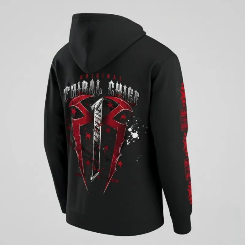 Roman Reigns Hoodies Vintage Merch Hoodie Men and Women Hip-hop Sports Pullover Sweatshirt