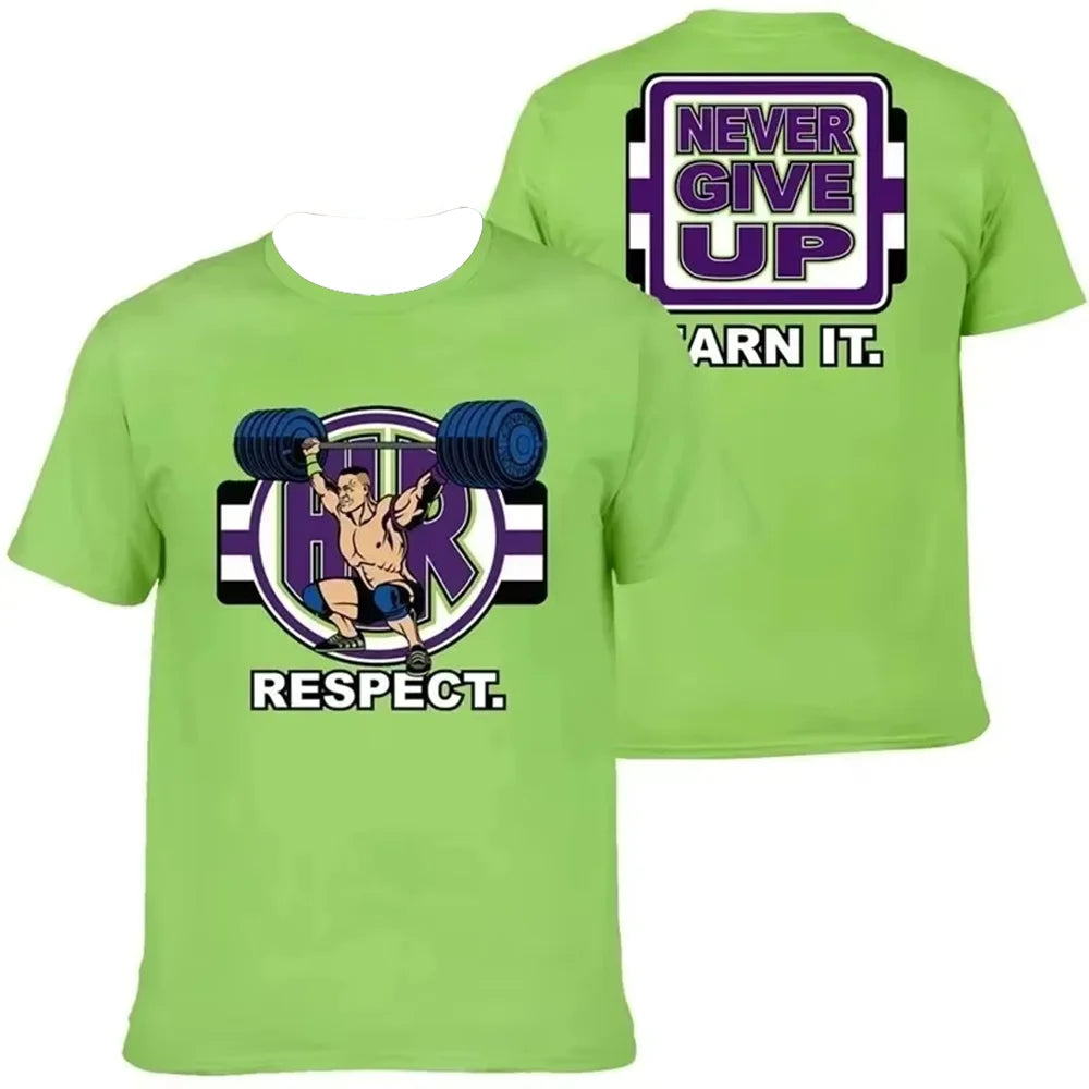 Unisex Wrestling Kids T-Shirt Summer Outdoor Sports Fitness Casual O-Neck Short Sleeve Breathable Men's And Women's Clothing