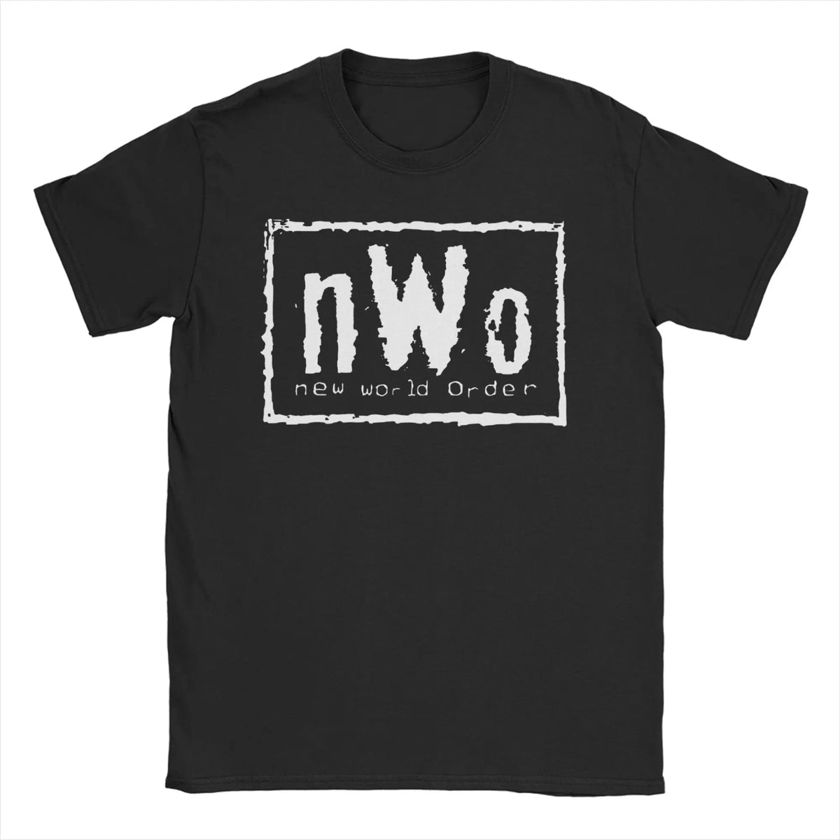 Men Women T-Shirts WCW NWO White Funny Cotton Tee Shirt Short Sleeve T Shirts O Neck Clothes Plus Size