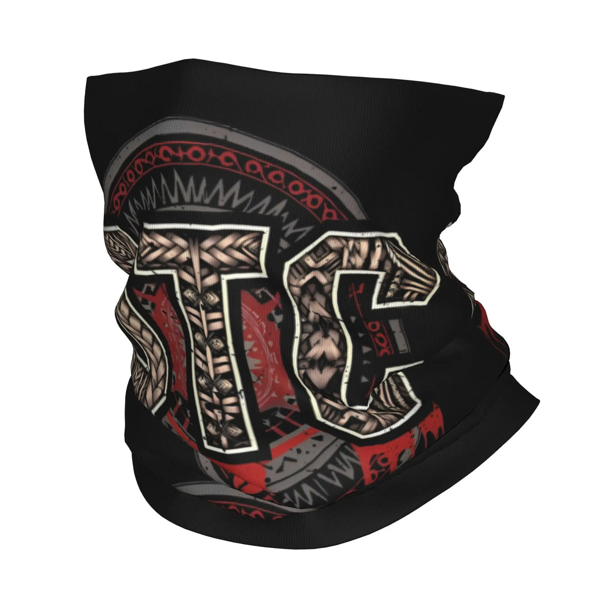 Roman Reigns OTC  Bandana Neck Gaiter Printed CM Punk Wrap Scarf Warm Headband Riding for Men Women Adult All Season