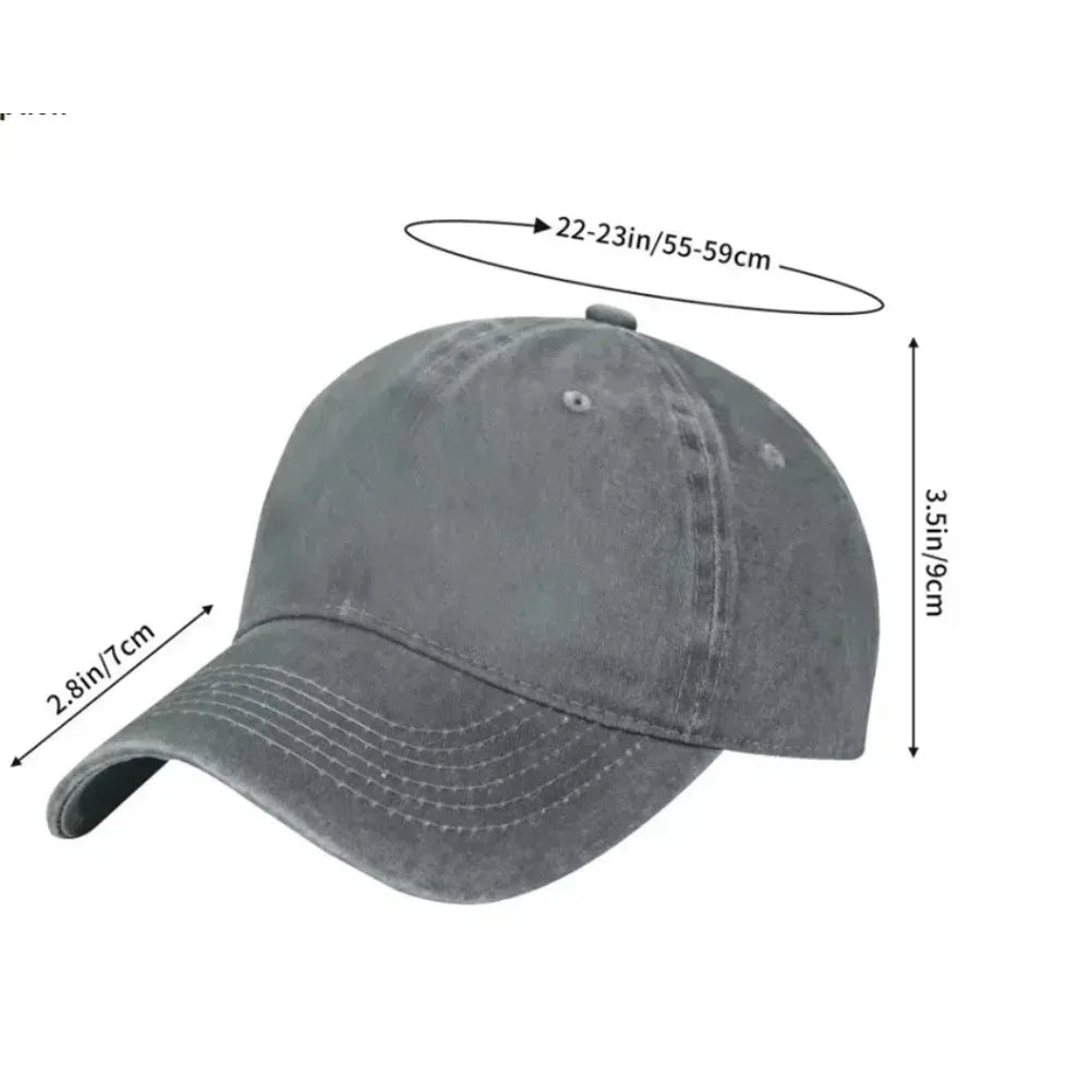 All Elite AEW Wrestling AEW Baseball Cap Summer Distressed Dad Hats Men Outdoor Adjustable Cotton Caps Outdoor Sun Protection