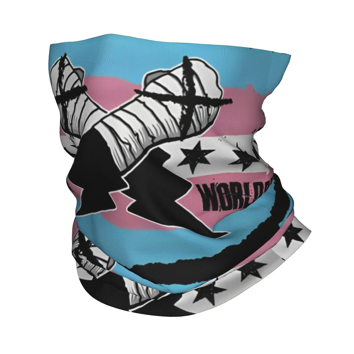 Wrestling CM Punk Bandana Neck Gaiter Printed  Mask Scarf Multifunctional Face Mask Fishing for Men Women Adult Washable