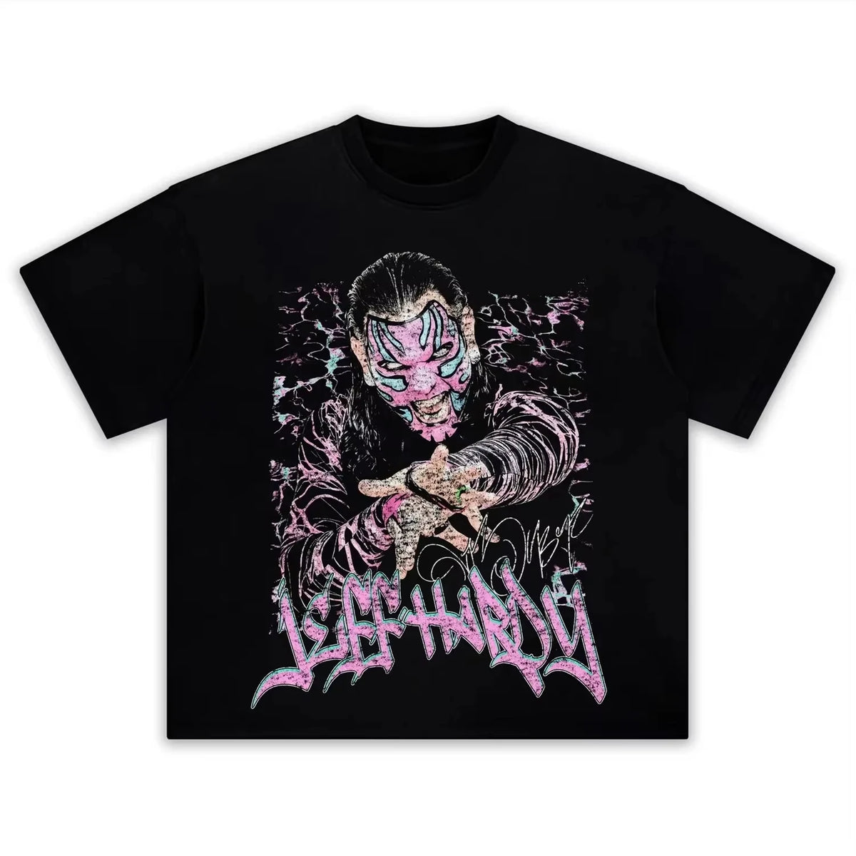 Cotton T-shirt - Retro Wrestler Jeff Hardy - Pure Cotton Neutral - Summer 2026 Collection - Short Sleeve Men's T-shirt