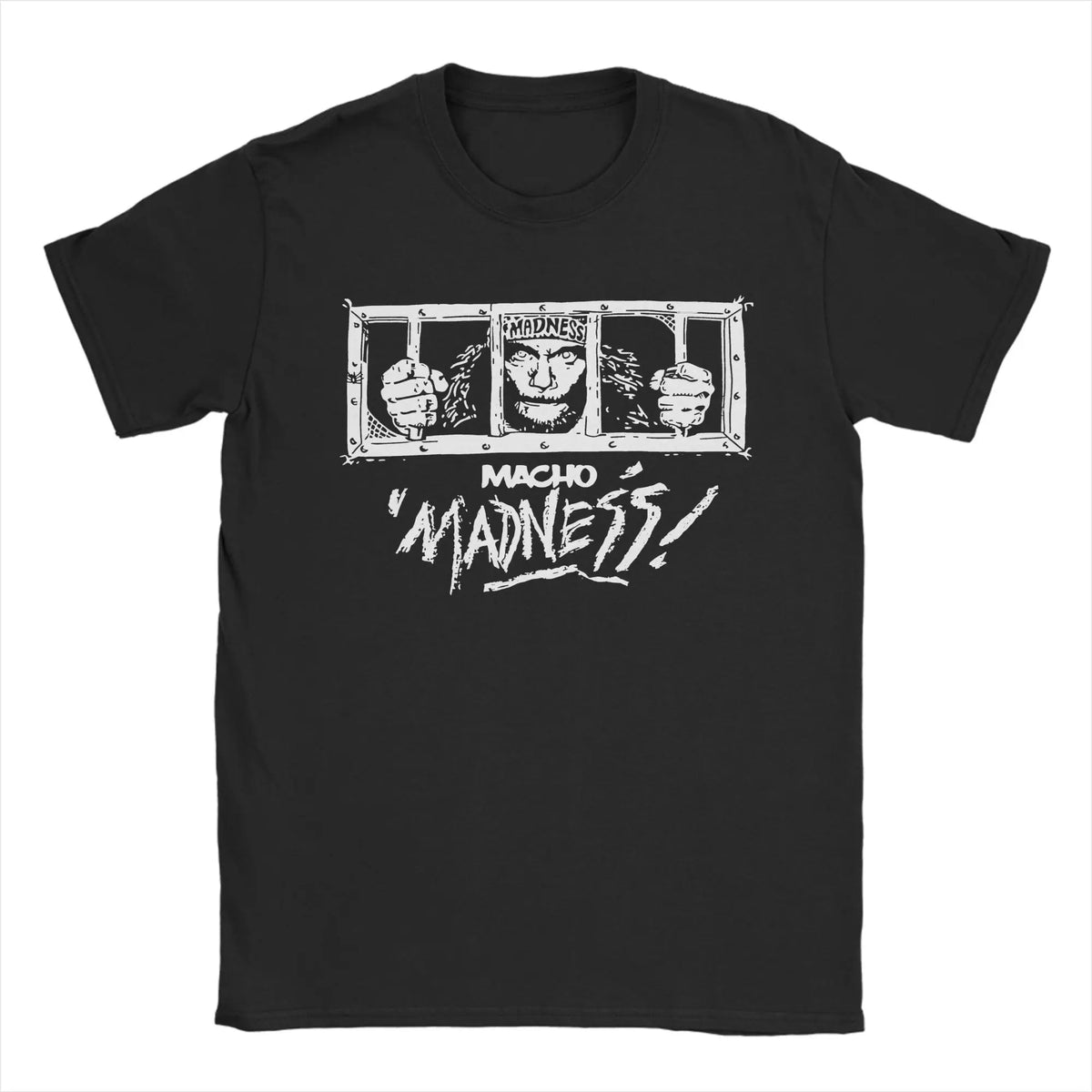 NWO Macho Man Randy Savage Madness  T Shirts for Men Women 100% Cotton Casual T-Shirts Crew Neck Tee Shirt Short Sleeve Clothes