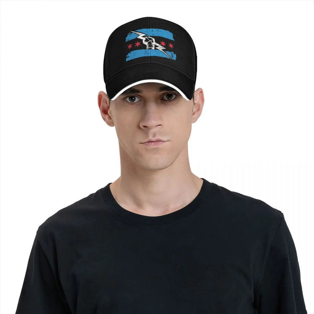 CM Punk Wrestling Trucker 2025 Baseball Caps Outdoor Men Women Hats