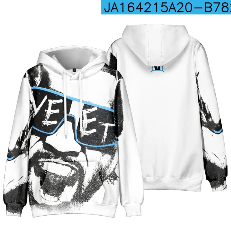 Jey Uso Yeet Hoodies Merch Hooded Women/Men Fashion Casual Streetwear Sweatshirts Clothing Fashion Hoodie Outwear