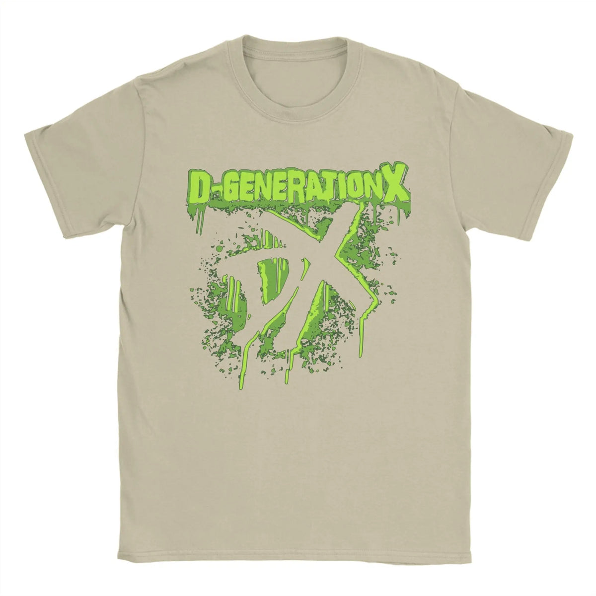 D-Generation-X Wrestling Men T Shirt Wrestler Boxer Casual Tee Shirt Short Sleeve O Neck T-Shirts Cotton Original merch