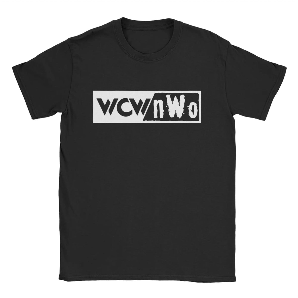 Men Women T-Shirts WCW NWO White Funny Cotton Tee Shirt Short Sleeve T Shirts O Neck Clothes Plus Size