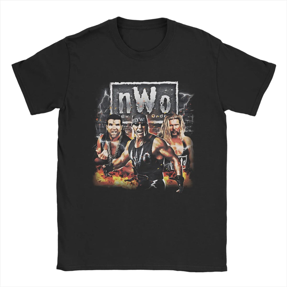 NWO Macho Man Randy Savage Madness  T Shirts for Men Women 100% Cotton Casual T-Shirts Crew Neck Tee Shirt Short Sleeve Clothes