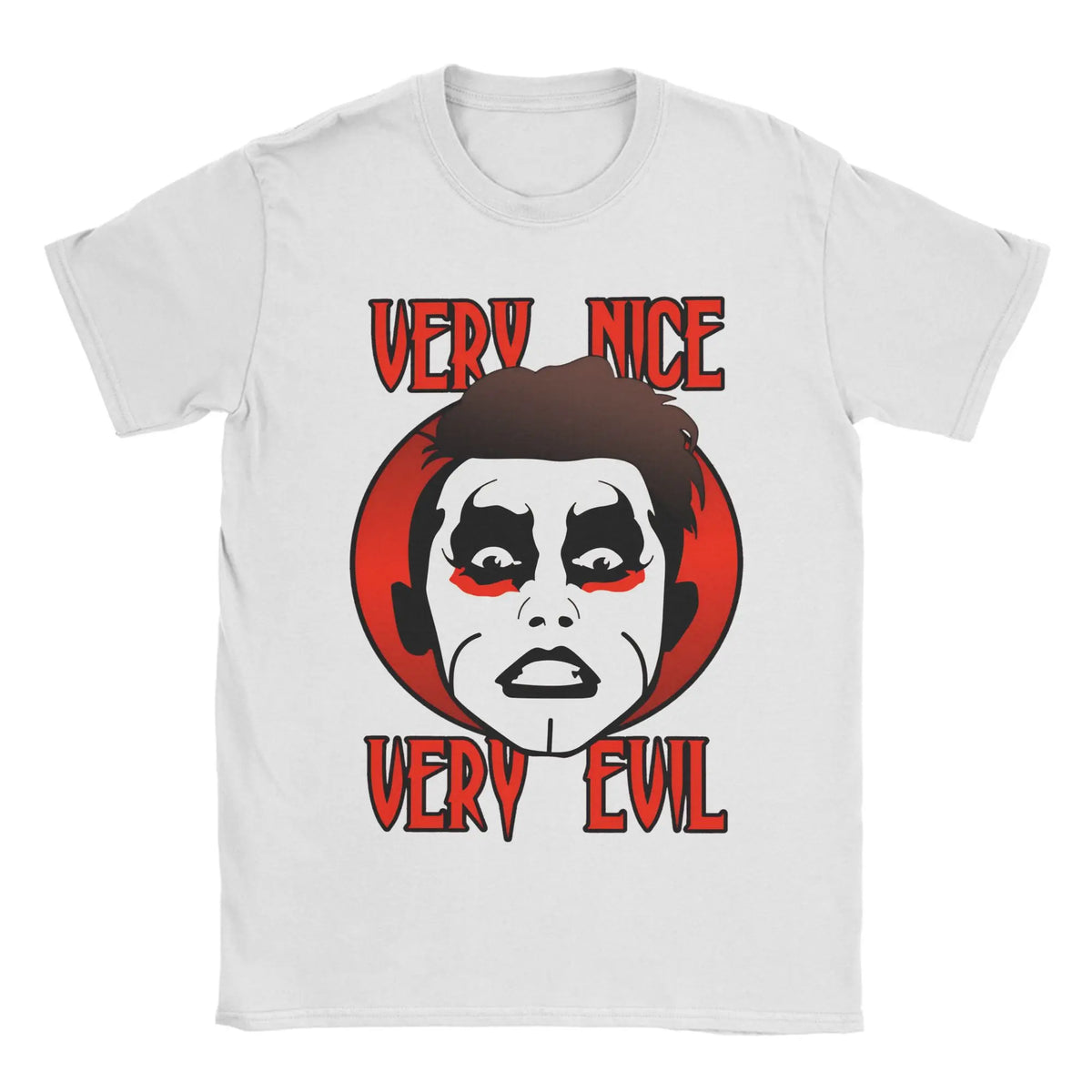 Very Evil Danhausen Wrestler T-Shirt for Men  Funny Pure Cotton Tees Crew Neck Short Sleeve T Shirt Big Size Clothes
