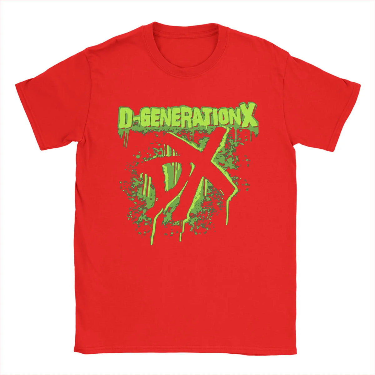 D-Generation-X Wrestling Men T Shirt Wrestler Boxer Casual Tee Shirt Short Sleeve O Neck T-Shirts Cotton Original merch