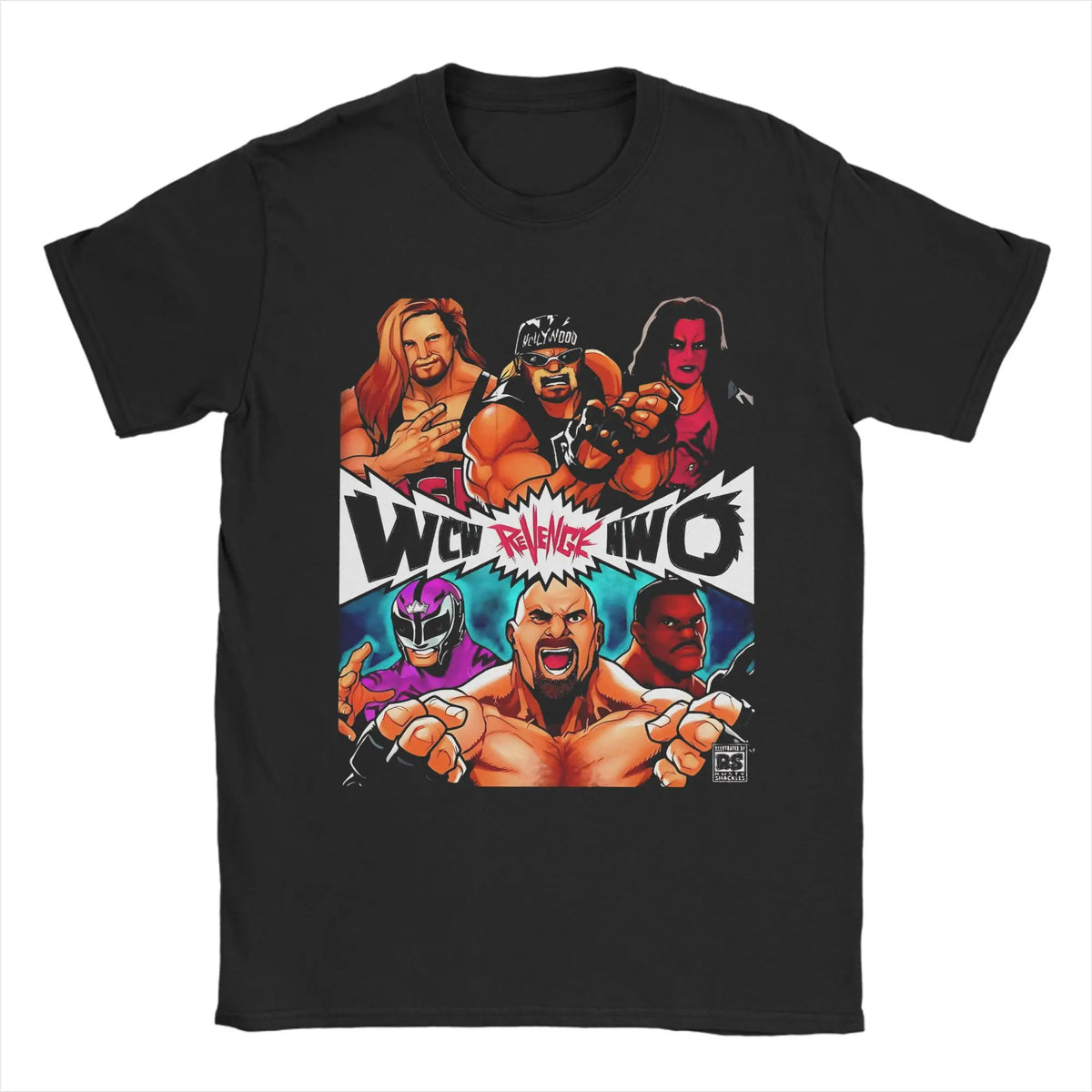 NWO Macho Man Randy Savage Madness  T Shirts for Men Women 100% Cotton Casual T-Shirts Crew Neck Tee Shirt Short Sleeve Clothes