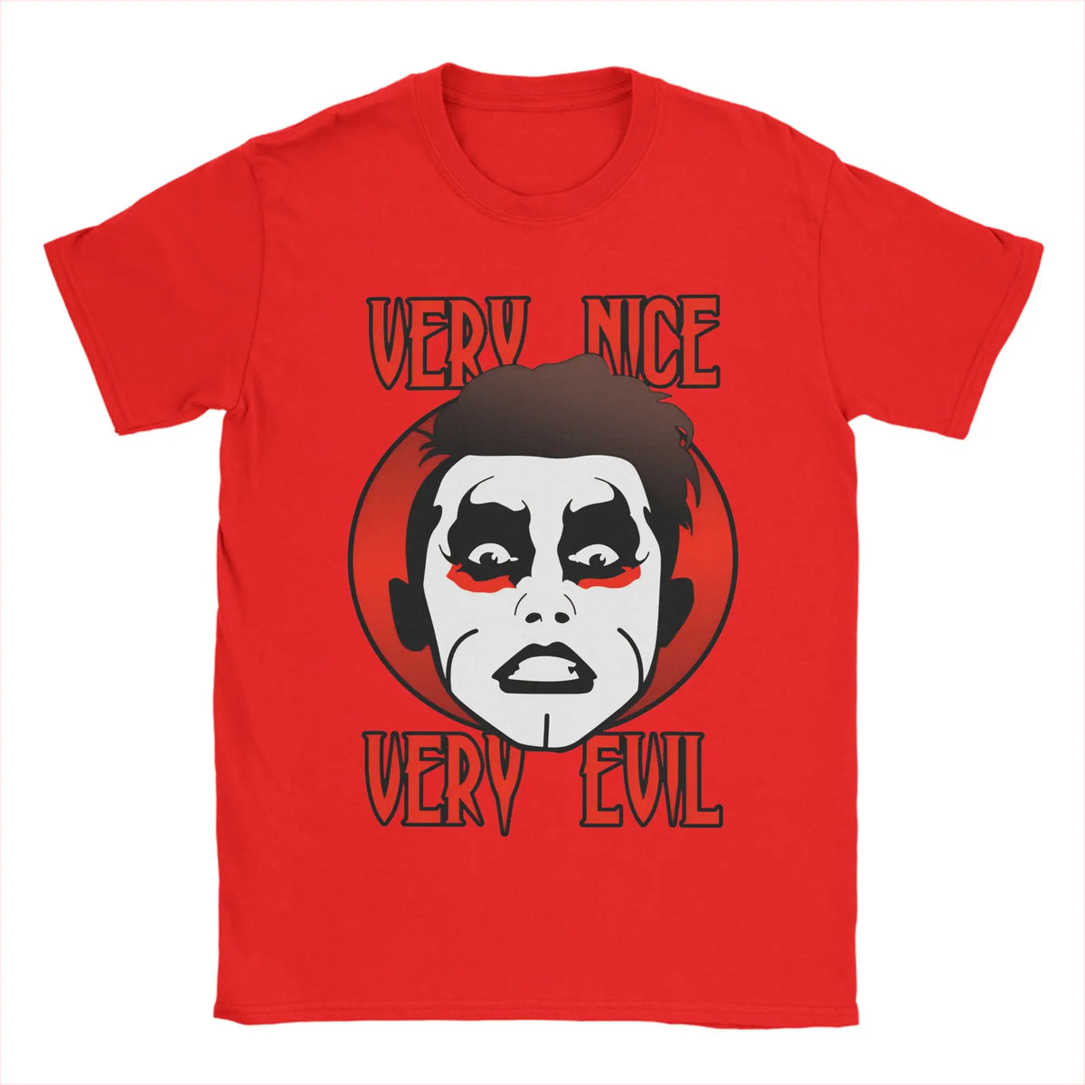 Very Evil Danhausen Wrestler T-Shirt for Men  Funny Pure Cotton Tees Crew Neck Short Sleeve T Shirt Big Size Clothes