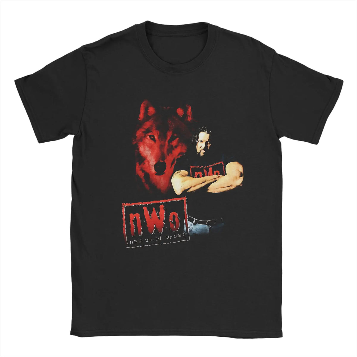 Casual Hulk Hogan NWO 4 Life Tshirt For Men Women Round Neck Short Sleeve Clothes Cotton Summer Top Tee