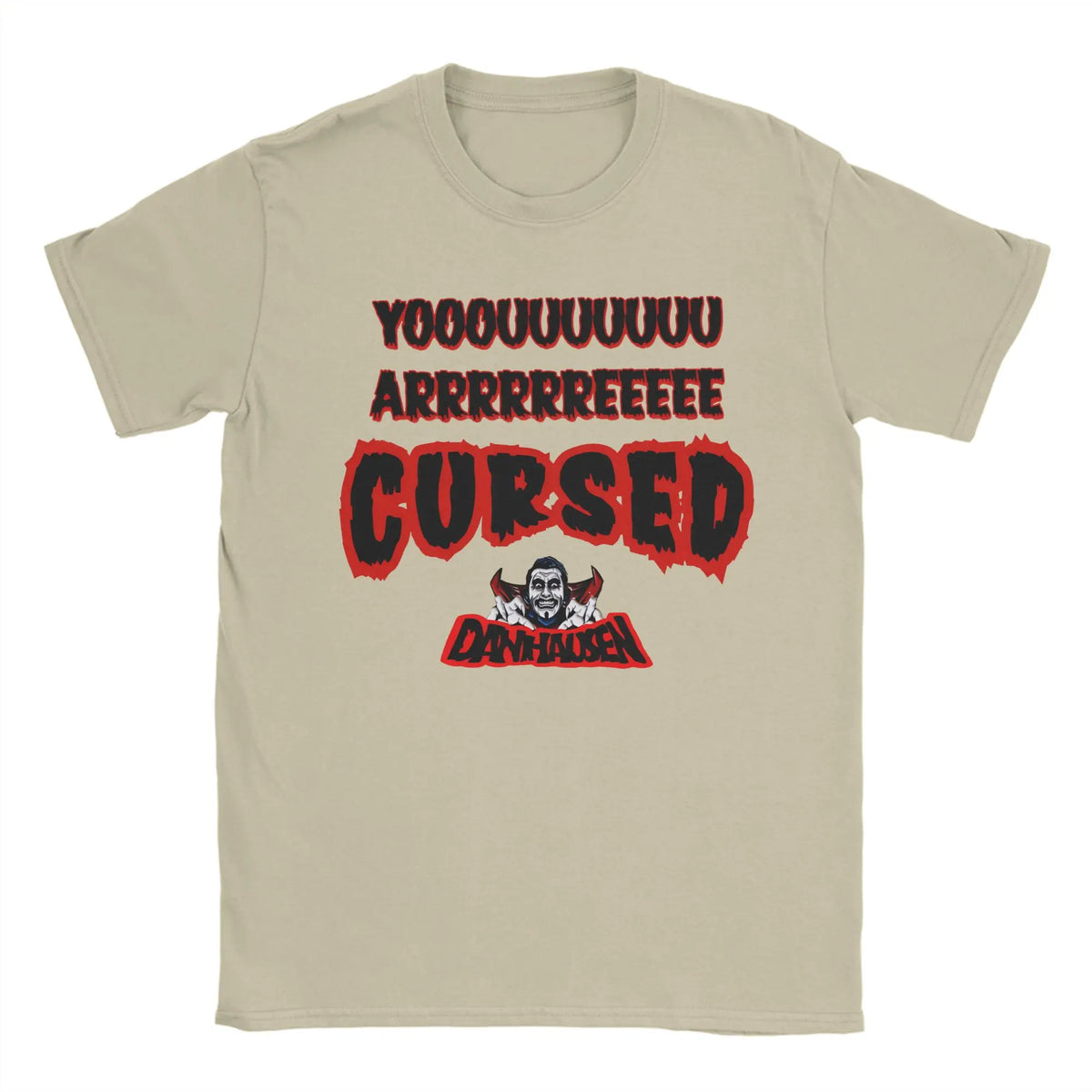 Danhausen Wrestler T-Shirts Men  Funny 100% Cotton Tees Round Collar Short Sleeve T Shirts Gift Idea Clothing