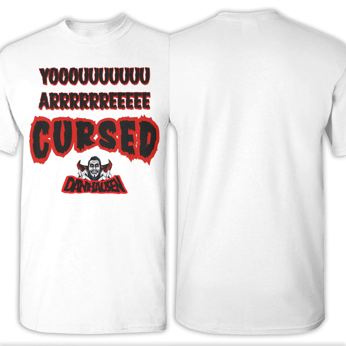 Danhausen Wrestler T-Shirts Men  Funny 100% Cotton Tees Round Collar Short Sleeve T Shirts Gift Idea Clothing