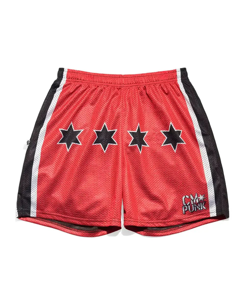 2025 Fighting Training Sports Casual Shorts CM Punk Star Shorts Men Women Oversized Shorts Breathable Fast Dry 3D Printed Shorts