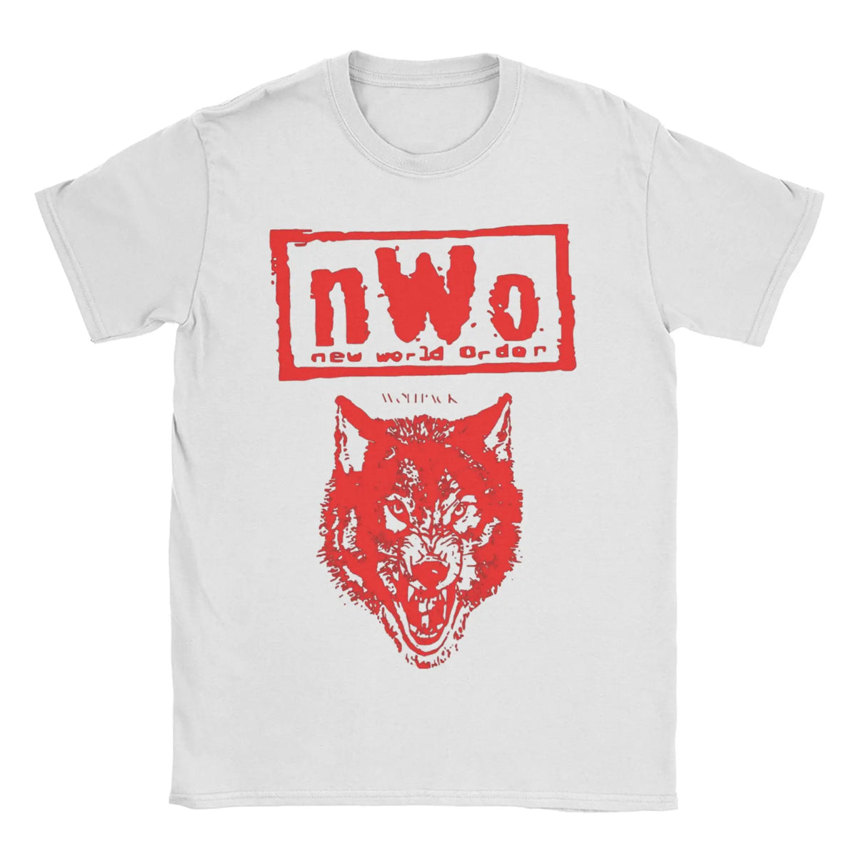 Men Women T-Shirts WCW NWO White Funny Cotton Tee Shirt Short Sleeve T Shirts O Neck Clothes Plus Size