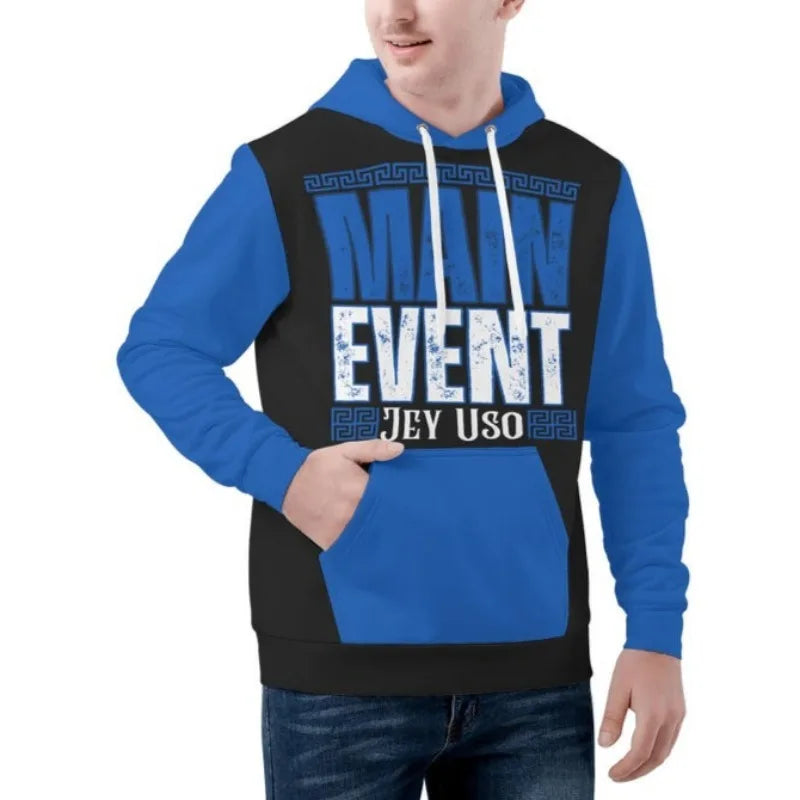 Jey Uso Yeet Hoodies Merch Hooded Women/Men Fashion Casual Streetwear Sweatshirts Clothing Fashion Hoodie Outwear