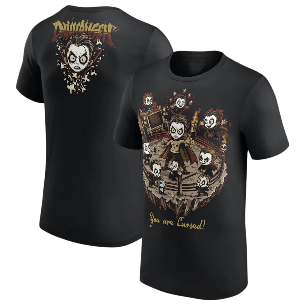 2026 New Danhausen Wrestler Printed T-shirt Men and Women Cotton T-shirt Men's T-shirts 2026 Summer New Outdoor Sports MenTops