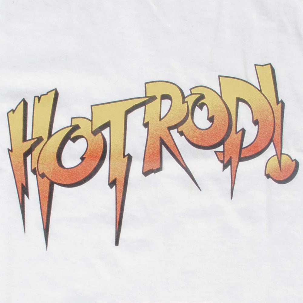 Men's White Roddy Piper Rowdy Hot Rod Wrestling T-Shirt 3D Printed Quick Dry Short Sleeve Top Sports Casual Plus Size T-Shirt