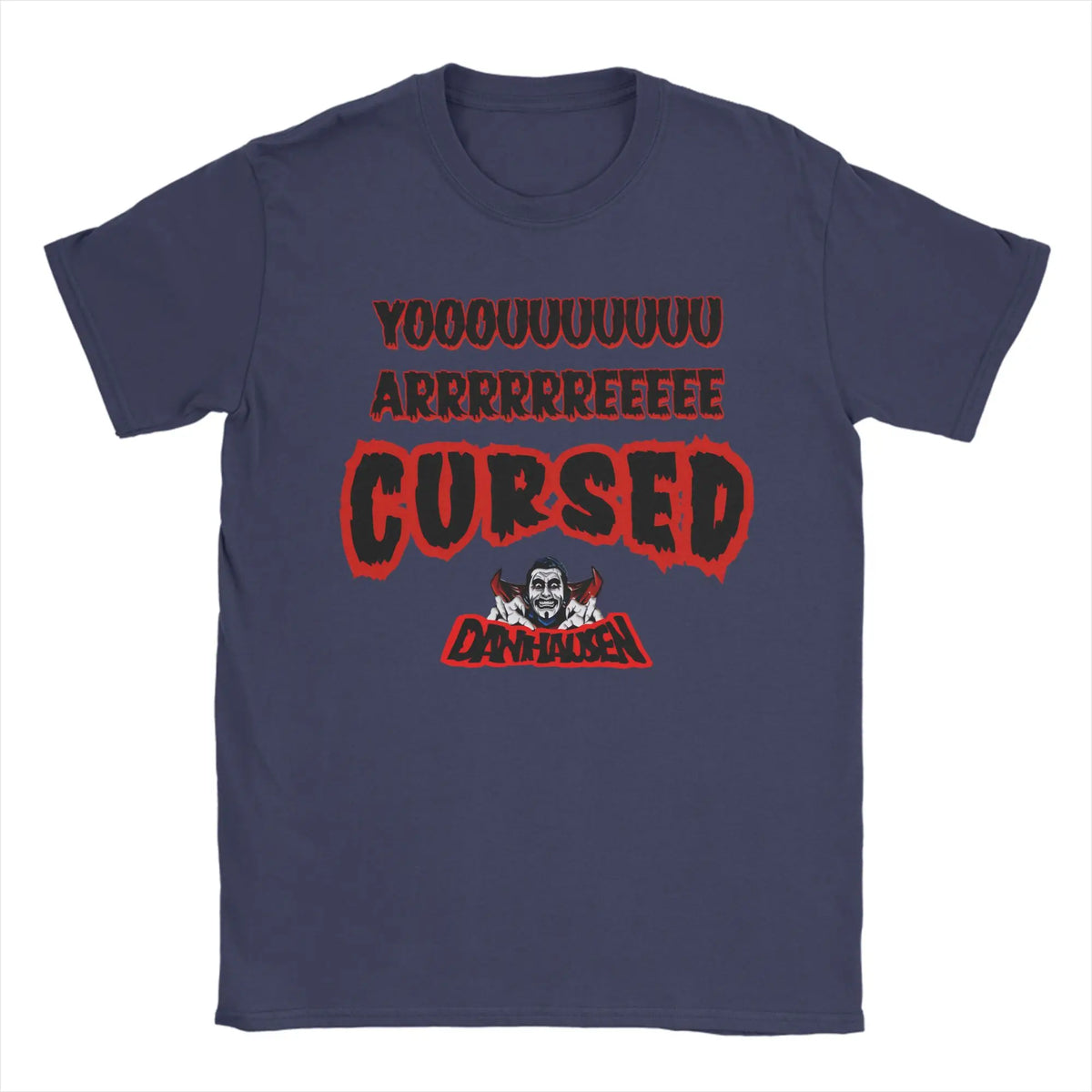 Danhausen Wrestler T-Shirts Men  Funny 100% Cotton Tees Round Collar Short Sleeve T Shirts Gift Idea Clothing