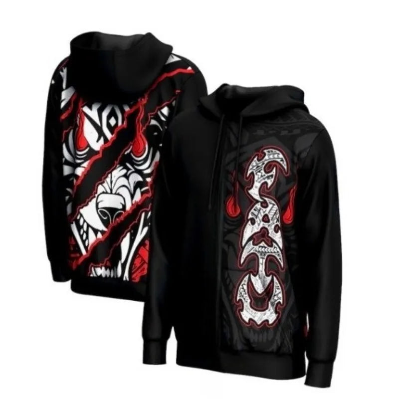Jacob Fatu Hoodies Vintage Merch Hoodie Men and Women Hip-hop Sports Pullover Sweatshirt