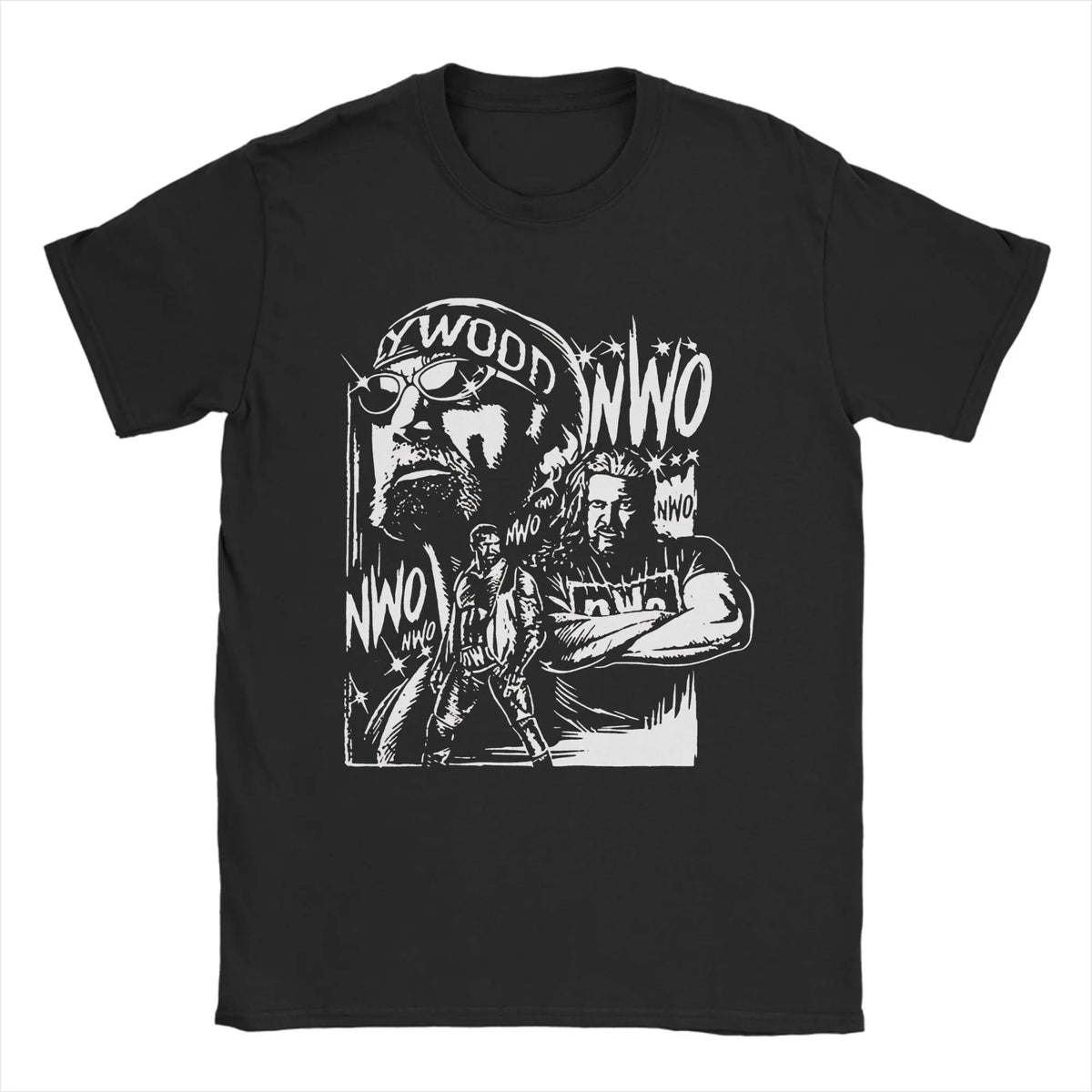 NWO Macho Man Randy Savage Madness  T Shirts for Men Women 100% Cotton Casual T-Shirts Crew Neck Tee Shirt Short Sleeve Clothes