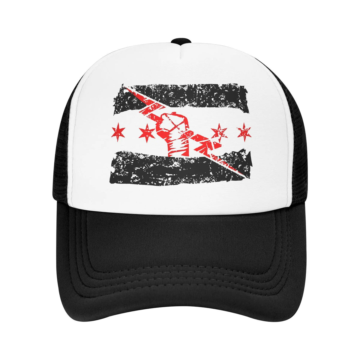 CM Punk Wrestling Trucker Caps Adult  Hat Sun Hat Sun Hats Breathable Snapback Caps Mesh Baseball Caps Summer