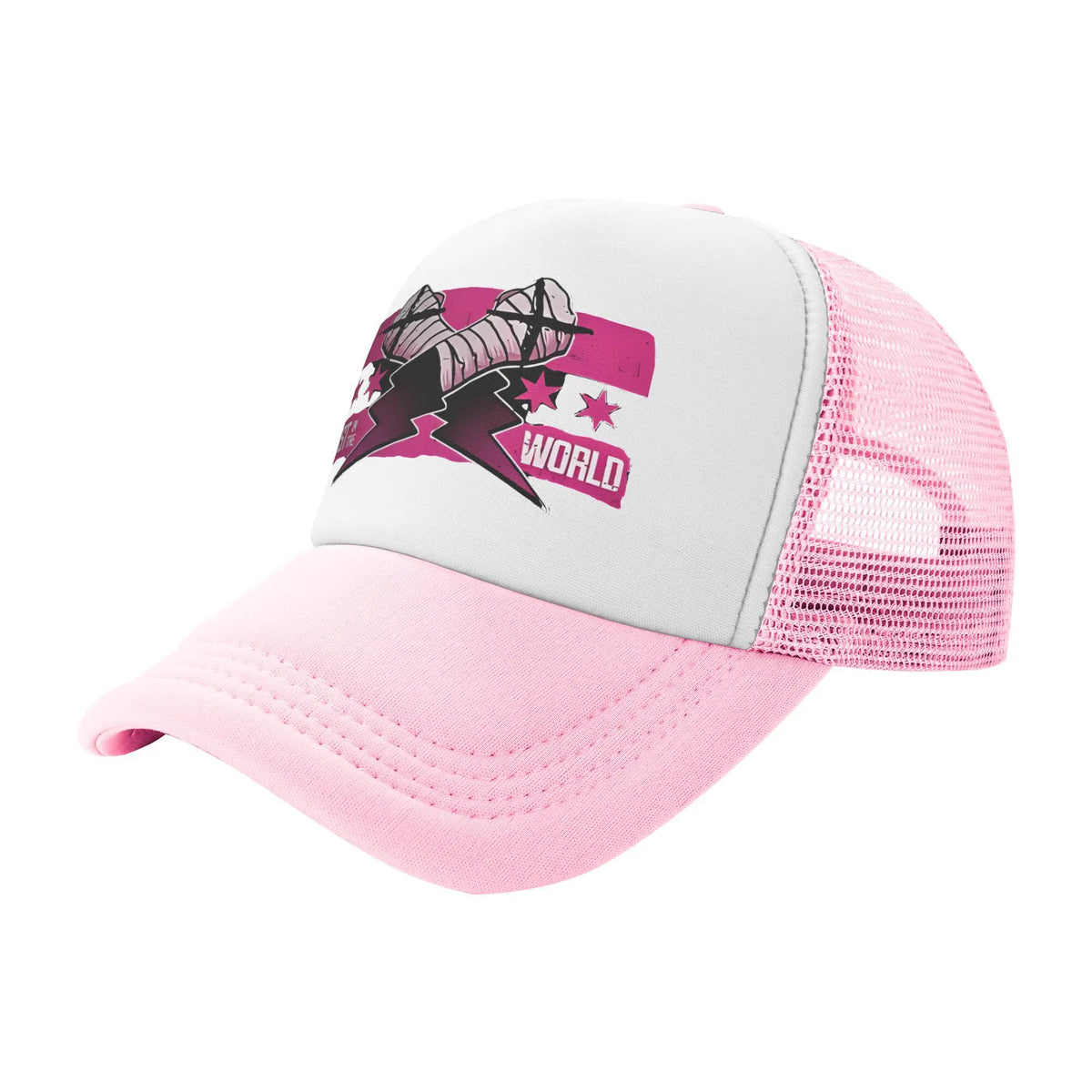 CM Punk Wrestling Trucker Caps Adult  Hat Sun Hat Sun Hats Breathable Snapback Caps Mesh Baseball Caps Summer