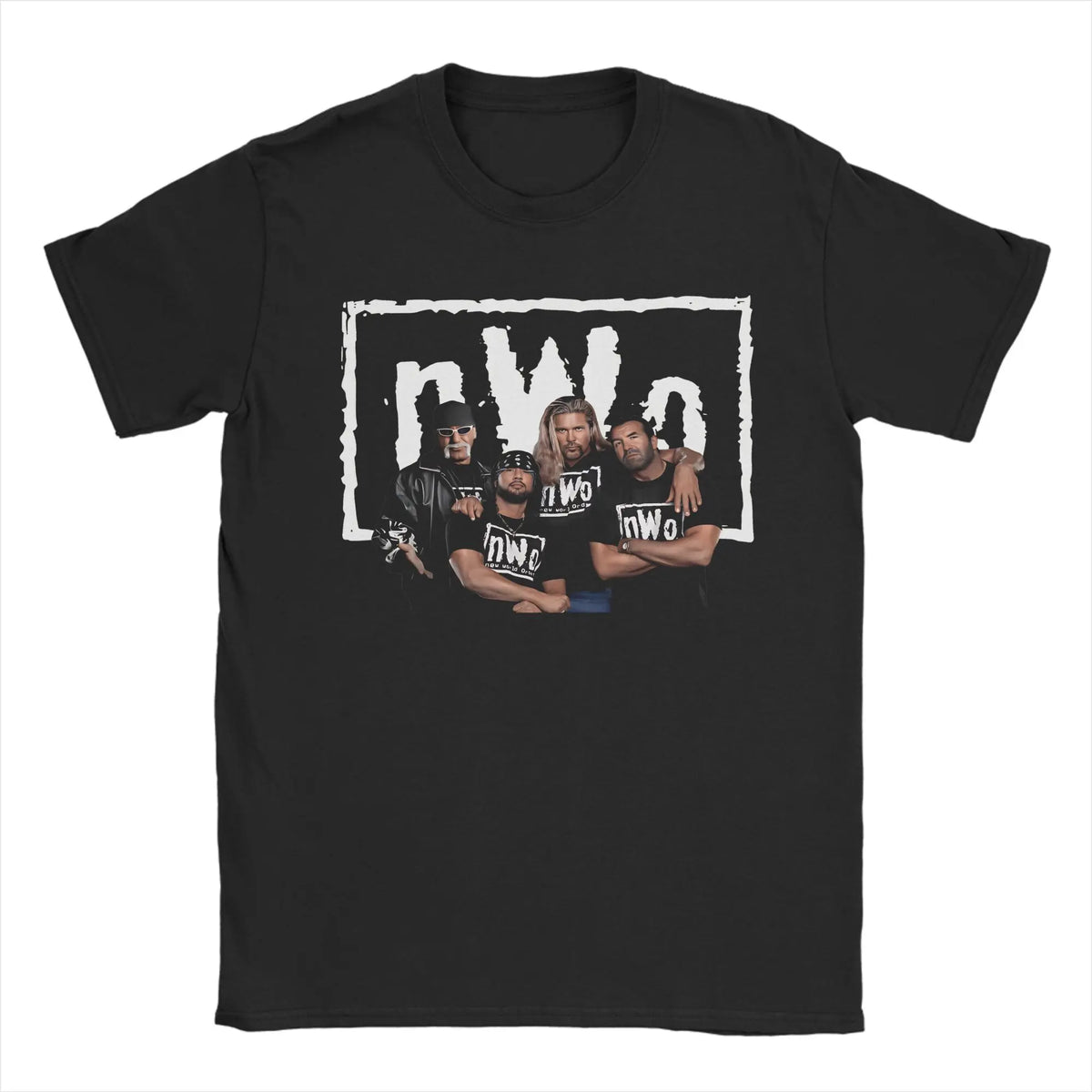 NWO Macho Man Randy Savage Madness  T Shirts for Men Women 100% Cotton Casual T-Shirts Crew Neck Tee Shirt Short Sleeve Clothes