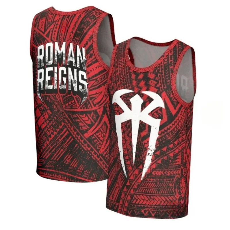 Roman Reigns Merch tank tops T-shirt Merch Men Short Sleeve Tee Unisex Tops Clothes Causal Female Y2K Tops