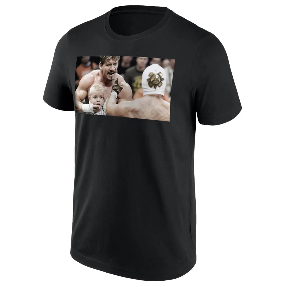 Men's Dominik Mysterio Custody Battle Photo T-Shirt 3D Printed Sports Quick Dry Short Sleeve Daily Casual Plus Size T-Shirts