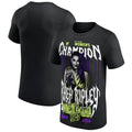 Men's Black Rhea Ripley WrestleMania 42 Winner T-Shirt 3D Printed Quick Drying Short Sleeve Outdoor Sports Casual T-Shirt 6xl