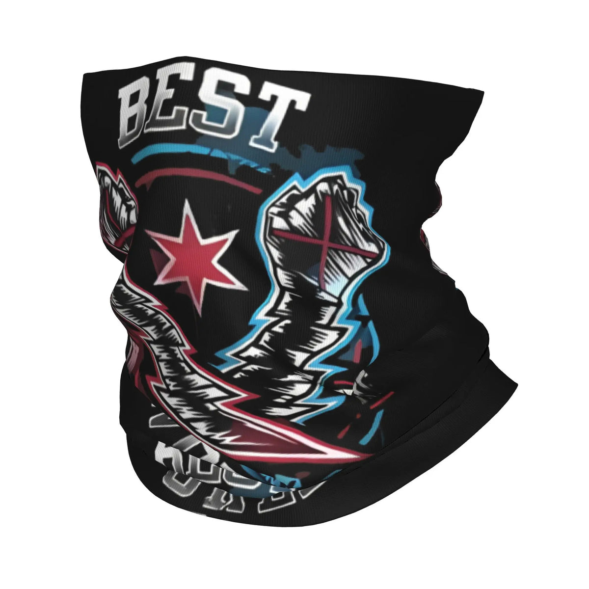 Wrestling CM Punk Bandana Neck Gaiter Printed  Mask Scarf Multifunctional Face Mask Fishing for Men Women Adult Washable