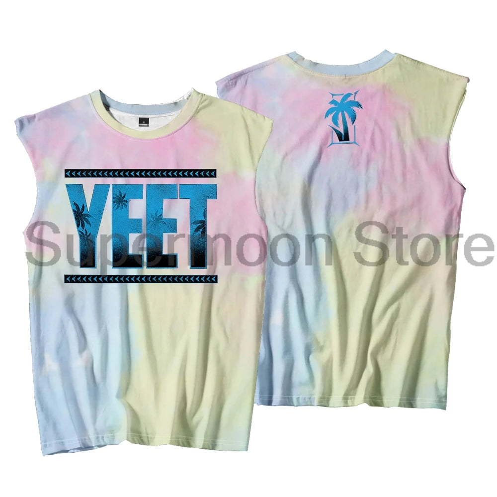 Jey Uso Yeet Tank Tops Unisex Sleeveless Sport Gym Vest Women Men Streetwear Trendy Outdoor Sportwear