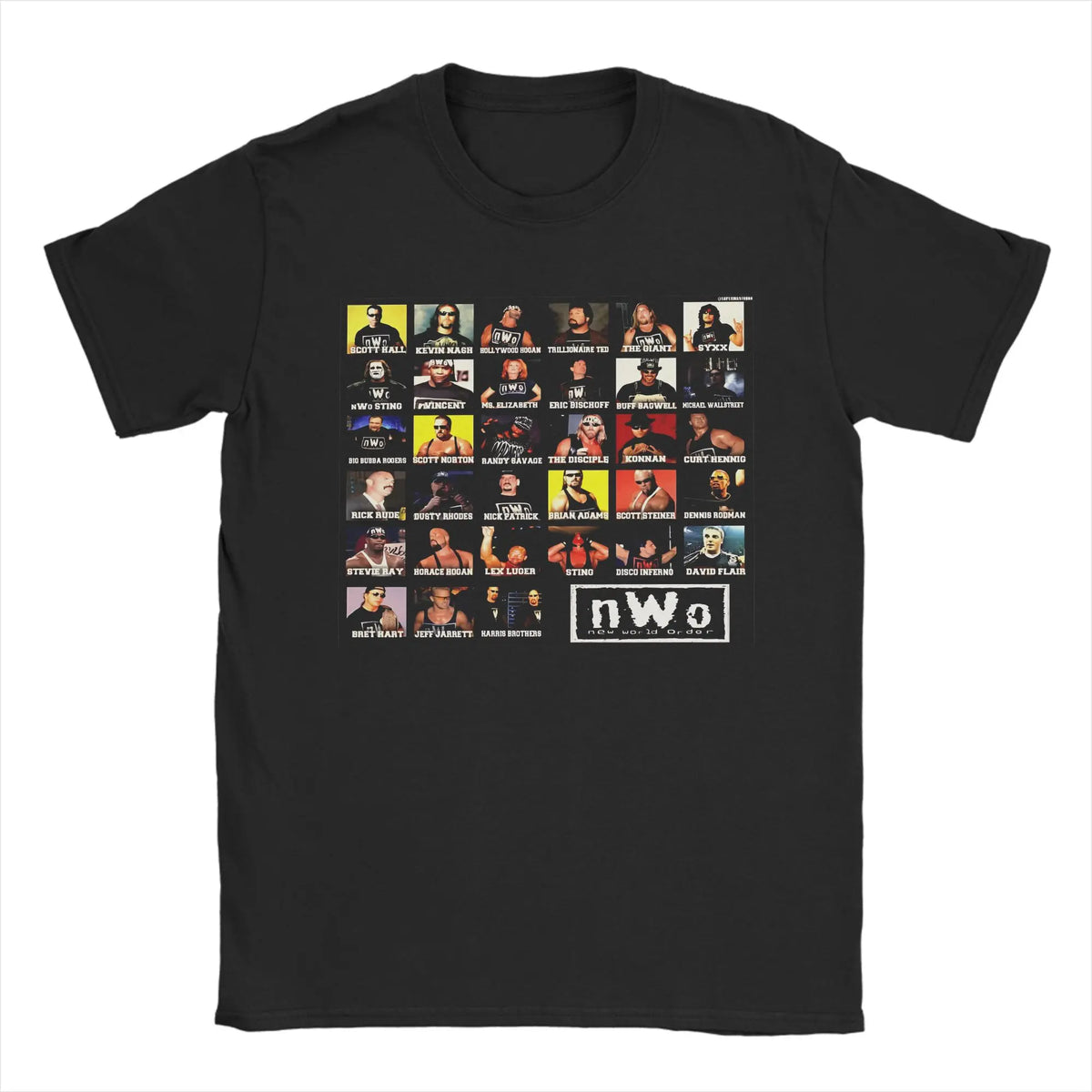NWO Macho Man Randy Savage Madness  T Shirts for Men Women 100% Cotton Casual T-Shirts Crew Neck Tee Shirt Short Sleeve Clothes