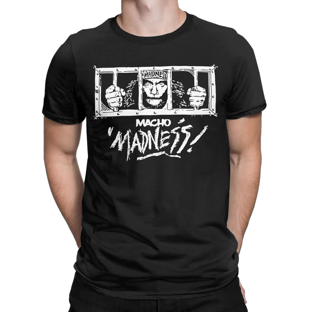 NWO Macho Man Randy Savage Madness  T Shirts for Men Women 100% Cotton Casual T-Shirts Crew Neck Tee Shirt Short Sleeve Clothes