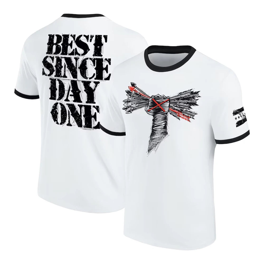 Men's CM Punk Best In The World Ringer T-Shirt 3D Printed Outdoor Sports Quick Drying Short Sleeve Tee Daily Casual T-Shirt 5XL