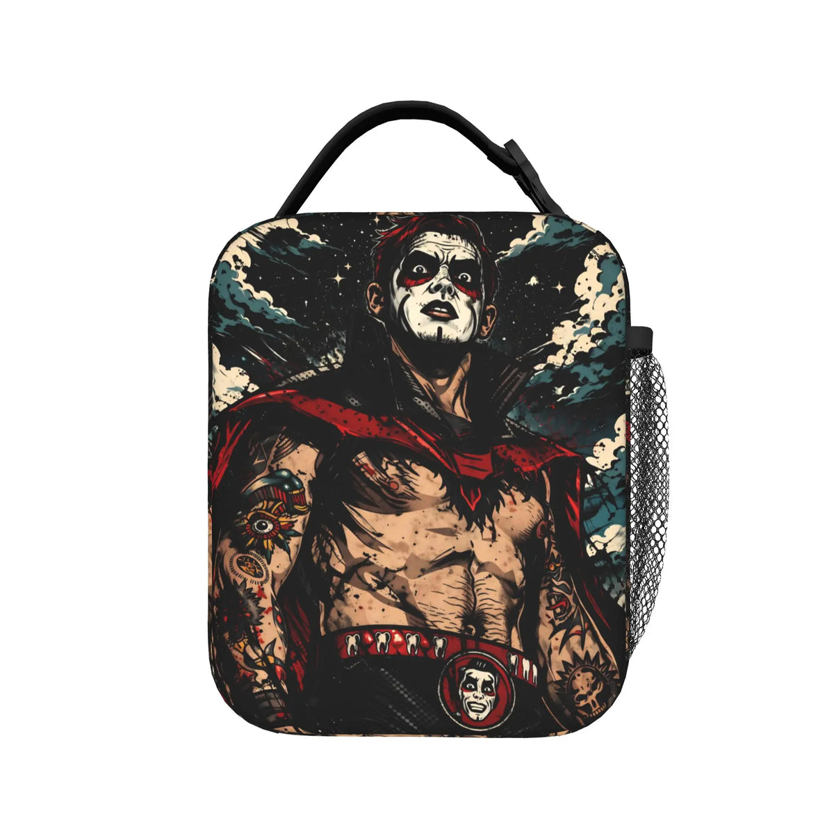 Danhausen You Are Cursed Insulated Lunch Bag for Men Women Wrestler Food Container Portable Cooler Thermal Bento Box For Travel