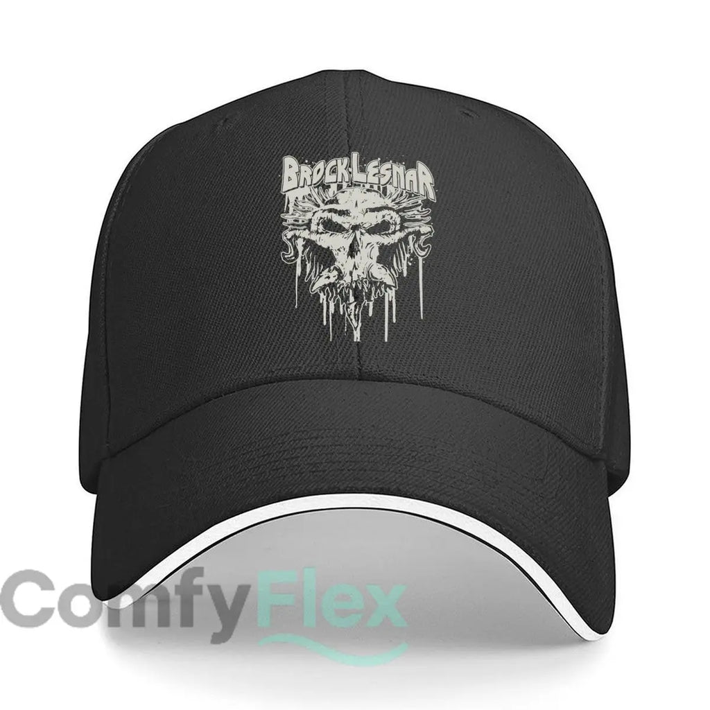 Brock Lesnar Wrestling Art Hip Hop hat Fashion Outdoor Sports Sandwich Baseball Cap
