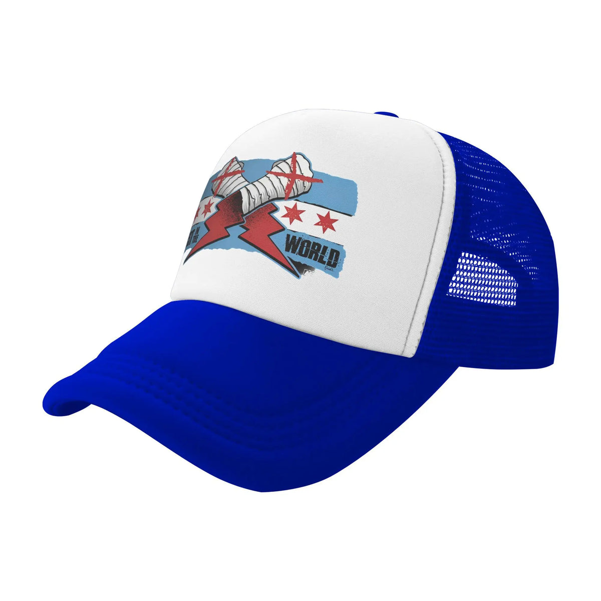 CM Punk Wrestling Trucker Caps Adult  Hat Sun Hat Sun Hats Breathable Snapback Caps Mesh Baseball Caps Summer