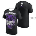 Jey Uso Warning Shot T-shirt Crewneck Short Sleeve Polyester Tee Women Men Streetwear Tops