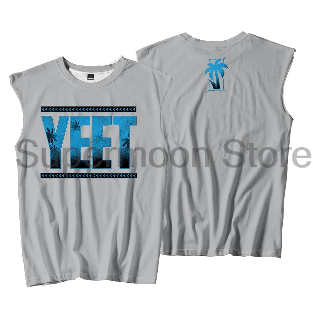 Jey Uso Yeet Tank Tops Unisex Sleeveless Sport Gym Vest Women Men Streetwear Trendy Outdoor Sportwear