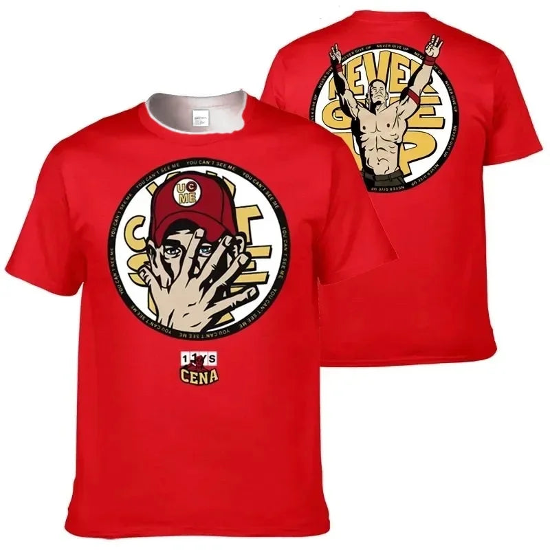 New Wrestling kid T Shirt Summer Outdoor Sports Fitness Unisex Tees Casual O-neck Short Sleeve Casual Breathable Men Clothing
