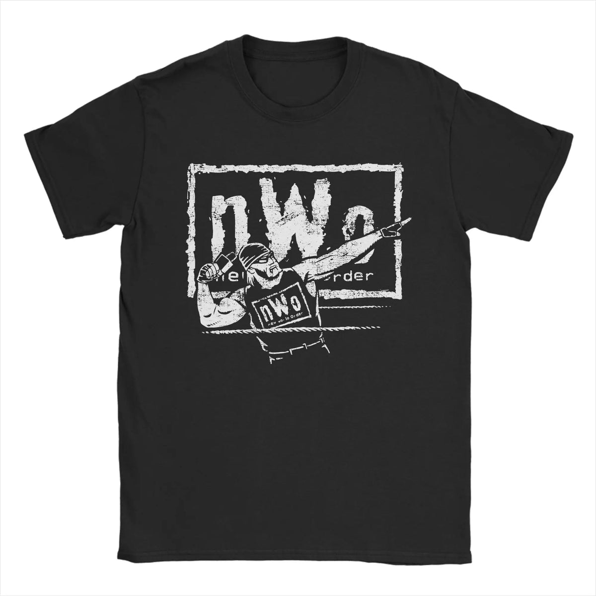 NWO Macho Man Randy Savage Madness  T Shirts for Men Women 100% Cotton Casual T-Shirts Crew Neck Tee Shirt Short Sleeve Clothes