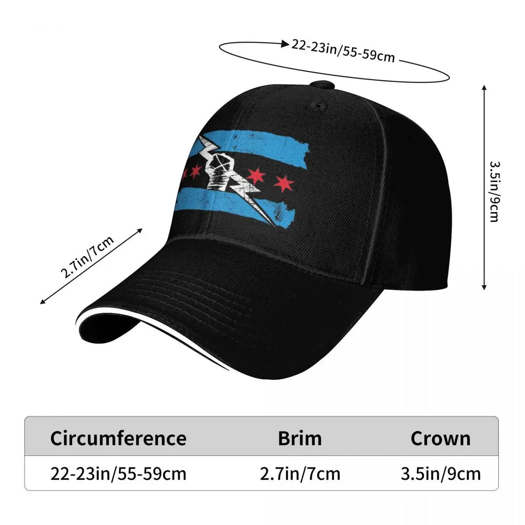 CM Punk Wrestling Trucker 2025 Baseball Caps Outdoor Men Women Hats
