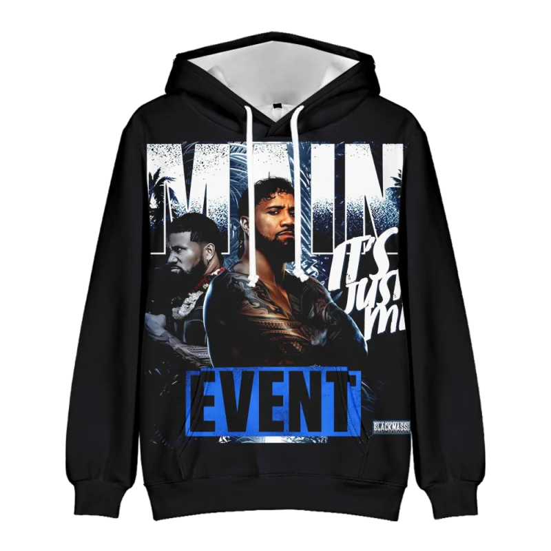 Jey Uso Yeet Hoodies Merch Hooded Women/Men Fashion Casual Streetwear Sweatshirts Clothing Fashion Hoodie Outwear