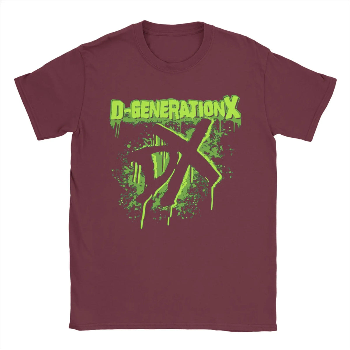 D-Generation-X Wrestling Men T Shirt Wrestler Boxer Casual Tee Shirt Short Sleeve O Neck T-Shirts Cotton Original merch